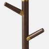 moisture Standing Coat Rack Floor-Standing Coat Rack Creative Single-Pole Vertical Coat Rack Living Room Bedroom Heavy-Duty with Bench Coat Rack Coat Racks (Size : Small) view 3