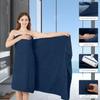 8 Piece Bathroom Towel Set Navy Blue |2 Oversized Large Bath Towels Sheet,2 Hand Towels and 4 Washcloths| 600GSM Ultra Soft Luxury Premium Towel Set Highly Absorbent Quick Dry Hotel Towel Collection view 4