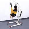 MOFOCO Toileting Sling Patient Lifter, Medical Lift Equipment Commode Sling Divided Leg Sling Medical Transfer Belt with Four Point Support Full Body Sling view 4