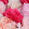 4 Pcs Artificial Flowers Wall Romantic Rose Flower Wall Panel for Background Decoration Hanging Roses Panel Wedding Venue Main Road Decor Silk Flower Panels for Photo Backdrop Decor view 4