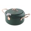 1pc Japanese Style Fryer Temperature Gauge Non-stick Deep Fryer for Induction Cookers for Home Cooking Fried Foods Like and More view 1