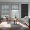 Boolegon Cordless Aluminum Blinds 1 Inch Light Filtering Horizontal Blinds Anti-UV Waterproof Metal Mini Blind for Office Home, Smoky Gary, 27" W x 56" H view 4