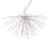 Vickerman 240Lt x 32" White Starburst Red 5mm LED Lights. view 1