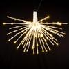 Vickerman 160Lt x 24" White Starburst Warm White 5mm Twinkle LED Lights. view 2