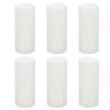Uonlytech Plastic Candle Cup Cover Sleeve Clear Cylinder Votive Candle Holder 1.57X3.93 Inch Hurricane Shade for Home D Cor and Wedding Wax Protection view 1
