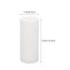 Uonlytech Plastic Candle Cup Cover Sleeve Clear Cylinder Votive Candle Holder 1.57X3.93 Inch Hurricane Shade for Home D Cor and Wedding Wax Protection view 2