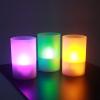 Uonlytech Plastic Candle Cup Cover Sleeve Clear Cylinder Votive Candle Holder 1.57X3.93 Inch Hurricane Shade for Home D Cor and Wedding Wax Protection view 4