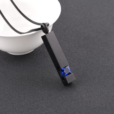 SHEIL 316L Stainless Steel Black Plating Crystal Bar Memorial Urn Pendant Ashes Keepsake Holder Cremation Necklace Jewelry Men,5