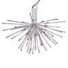 Vickerman 80Lt x 16" White Starburst Blue 5mm LED Lights. view 1