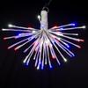 Vickerman 80Lt x 16" White Starburst Blue 5mm LED Lights. view 3