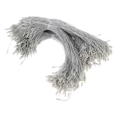 EXCEART 1 Christmas Ornament Rope Snap Locking Ropes Christmas Party Favor Tags Metallic Cord Tinsel Rope Tag Ropes Clothing Tag Hanging Tag Ties Christmas Tree Polyester Accessories