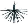 Vickerman 160Lt x 24" Green Starburst Warm White 5mm Twinkle LED Lights. view 1