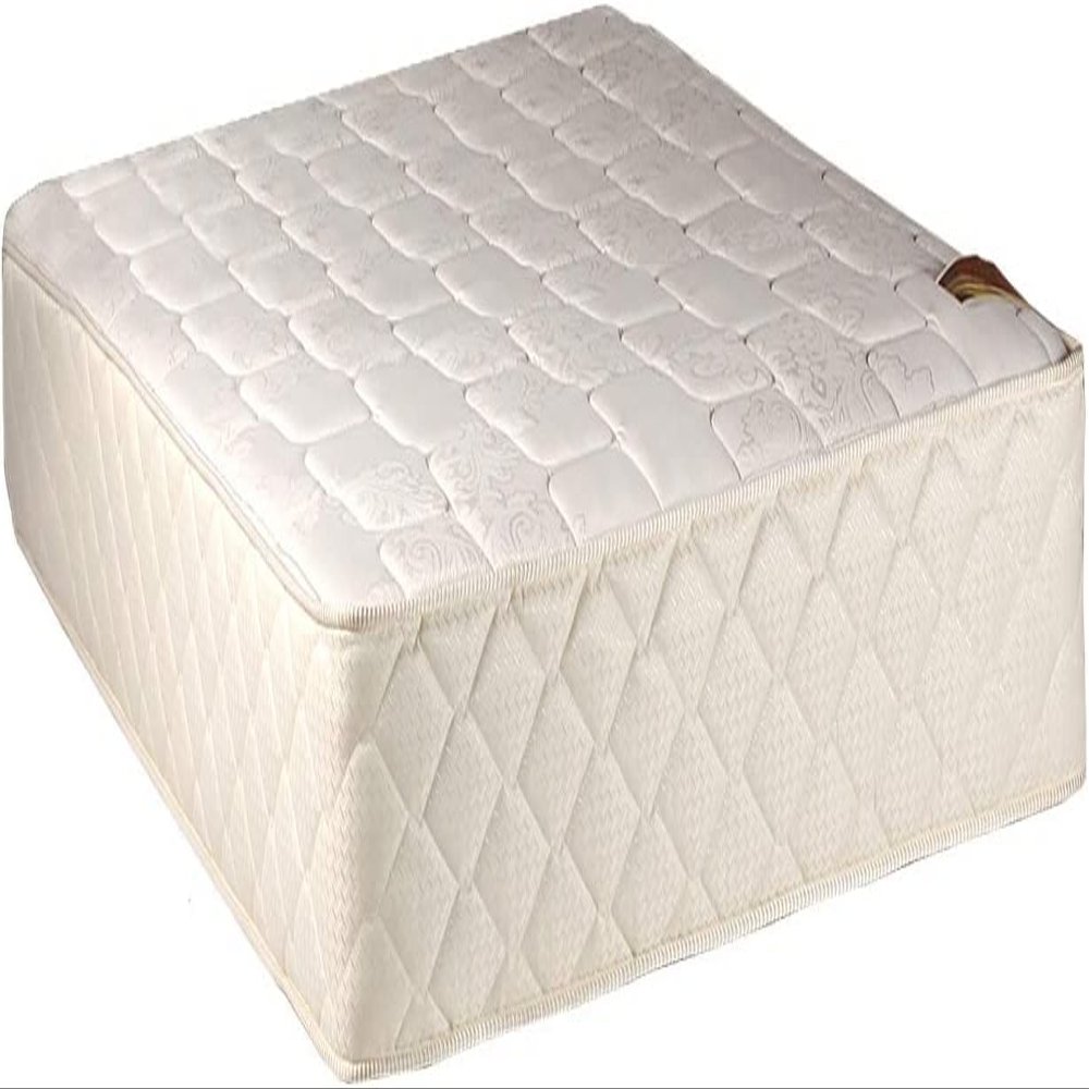 Dream Solutions USA Grandeur Deluxe 2-Sided Medium Firm Full XL Mattress Only with Mattress Cover Protector Included - Fully Assembled, Good for Your Back, Luxury Height, Long Lasting