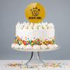 Acrylic Arkansas at Pine Bluff Golden Lions Cake Topper Party Decoration for Wedding Anniversary Birthday Graduation view 4
