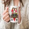 Christmas Truck Gnomes Sublimation Transfer, Ready to Press, Christmas Gnome, Sublimation Design, Ready to Use, Holiday Sub, Vintage Truck (Adult x1-8.5+") view 3