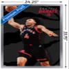 Trends International NBA Toronto Raptors - Scottie Barnes 22 Wall Poster, 22.375" x 34", Silver Framed Version view 3