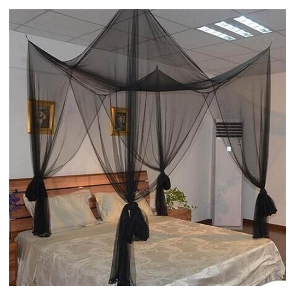 Bed Canopy Curtain Three Door Princess Bed Canopy Double Bed Curtains Sleeping Curtain Bed Canopy Net (190 x 210 x 240 cm) Bed Tent Curtain (Color : B)