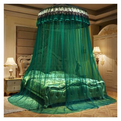Bed Canopy Curtain Bed Canopy Bedcover Bed Canopy Curtain Bedding Romantic Baby Girl Round Dome Tent Cotton Bed Tent Curtain (Color : W, Size : 1.8x2.2m Bed)