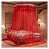 Bed Canopy Curtain Bed Canopy Bedcover Bed Canopy Curtain Bedding Romantic Baby Girl Round Dome Tent Cotton Bed Tent Curtain (Color : Y, Size : 1.5m (5 feet) Bed) view 1