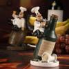 Canglan Technology 4Pcs/Set Chef Figurine Set Resin Cook Statue Gift Craft Ornament Decor Art view 3