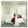 Bed Canopy Curtain Bed Curtain Elegant Dome Blue, Pink, White Solid Bed None Bedding Bedroom Decoration Hanging Bed Bed Tent Curtain (Color : B) view 1