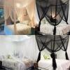 Bed Canopy Curtain Bed Curtain Elegant Dome Blue, Pink, White Solid Bed None Bedding Bedroom Decoration Hanging Bed Bed Tent Curtain (Color : B) view 4