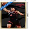 Trends International NBA Toronto Raptors - Scottie Barnes 22 Wall Poster, 22.375" x 34", Gold Framed Version view 3