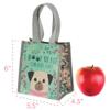 Karma Reusable Gift Bags - Tote Bag and Gift Bag with Handles - Perfect for Birthday Gifts and Party Bags RPET 1 Turtle Small view 2