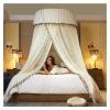 Bed Canopy Curtain Bed Curtain Bedcover Bed Canopy Curtain Bedding Romantic Baby Girl Round Dome Tent Cotton Bed Tent Curtain (Color : C, Size : 1.8x2.2m Bed) view 1