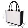 TOPTIE Custom Canvas Tote Bags Personalized Corporate Shopping Bags view 3