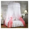 Bed Canopy Curtain 3 Doors Adult Baby Bed Nets Canopy Bedcover Bed Curtain Curtain Bedding Romantic Baby Girl Round Dome Tent Cotton Bed Tent Curtain (Color : C) view 1