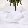 Christmas Snow Blanket, Artificial Snow Blanket Fake Snow Blanket for Christmas Decorations 32 x 39inch Fake Indoor Snow Blanket Artificial Snow Blanket Under The Christmas Tree view 3