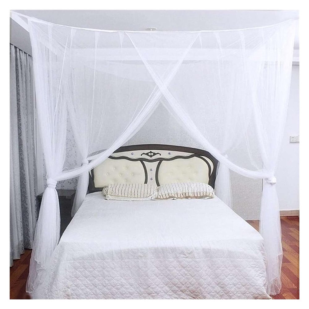 Bed Canopy Curtain Three Door Princess Bed Canopy Double Bed Curtains Sleeping Curtain Bed Canopy Net (190 x 210 x 240 cm) Bed Tent Curtain (Color : C)
