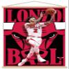 Trends International NBA Chicago Bulls - Lonzo Ball 22 Wall Poster, 22.375" x 34", Premium Print and Beechwood Hanger Bundle view 1