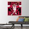 Trends International NBA Chicago Bulls - Lonzo Ball 22 Wall Poster, 22.375" x 34", Premium Print and Beechwood Hanger Bundle view 2