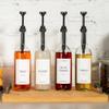 Demi's Home 25.4 oz 750 ml Glass Coffee Syrup Dispenser for Coffee Bar - 4 Pack - Comprehensive Label Set &  oz Pumps Included view 3