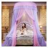 Bed Canopy Curtain Bed Curtain Baby Bed Canopy Bedcover Bed Canopy Curtain Bedding Romantic Baby Girl Round Dome Tent Cotton Bed Tent Curtain (Color : Y, Size : 1.5m (5 feet) Bed) view 1