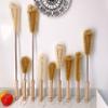 UPTALY 24 inch Extra Long Bristle Brush with 19 inch Bottle Brush, Beech Wood Handle, Bendable Washing Brush with Extended Handle, Big Water Jar Brush with Stainless Steel Pole view 3