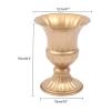 10 Pcs Gold Flowers Vases for Centrepieces, Wedding Table Centerpiece Decoration for Reception, Home Flower Stand for Birthday Ceremony Christmas Events Indoor Outdoor (6.3'' H) view 4