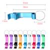 200 Pcs Personalized Bottle Opener Keychains Bulk Custom Aluminum Beer Bottle Opener Engraved Text/Logo Wedding Party Favors Baby Shower,Bar, Guests view 3