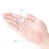 AQUANEAT 20 Pack 1.2 Inch Double Sided Suction Cups for Glass Table Top Home Organization view 3