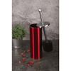 Berlinger Haus Burgundy Toilet Brush 40 cm, Stainless Steel, Toilet Brush, Anti-Splash Brush, Portable Drill-Free Toilet Brush, Metallic Red view 2