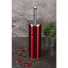 Berlinger Haus Burgundy Toilet Brush 40 cm, Stainless Steel, Toilet Brush, Anti-Splash Brush, Portable Drill-Free Toilet Brush, Metallic Red view 3