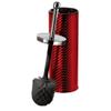 Berlinger Haus Burgundy Toilet Brush 40 cm, Stainless Steel, Toilet Brush, Anti-Splash Brush, Portable Drill-Free Toilet Brush, Metallic Red view 4