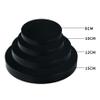 AGERYU Black Obsidian Scrying Mirror, Obsidian Mirror with Stand and Bag for Divination, Meditation, Healing, Feng Shui (150mm(5.9in)) view 3