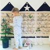 STKMELON Christmas Advent Calendar with Pockets Wall Hanging Bag for Home Xmas Countdown Decoration(Countdown to Christmas) view 4