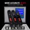 ThermoPro Lightning 0.5 Sec Instant Read Meat Thermometer, Kitchen Food Thermometer with Auto Wake/Sleep/180 Rotating Display, IP67 Waterproof Cooking Thermometer for Oil Deep Fry Smoker BBQ Grill view 2