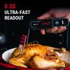 ThermoPro Lightning 0.5 Sec Instant Read Meat Thermometer, Kitchen Food Thermometer with Auto Wake/Sleep/180 Rotating Display, IP67 Waterproof Cooking Thermometer for Oil Deep Fry Smoker BBQ Grill view 3