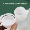 Grain Moisture-Proof Sealed Bag, Washable Clear Grain Storage Suction Bags, Stand Up Food Storage Pouches, Resealable Airtight Smell Proof Packaging Baggies (1L,10PCS) view 4