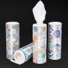 Car Tissue Holder with Facial tissues Bulk, Tissue for Cup Holder, Round Tissue Boxes for car tissues Cylinder,Travel tissues Packs Bulk view 2